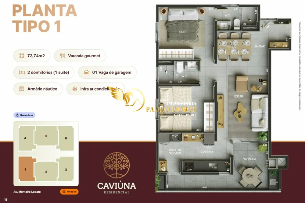 Apartamento, 2 quartos, 79 m² - Foto 8