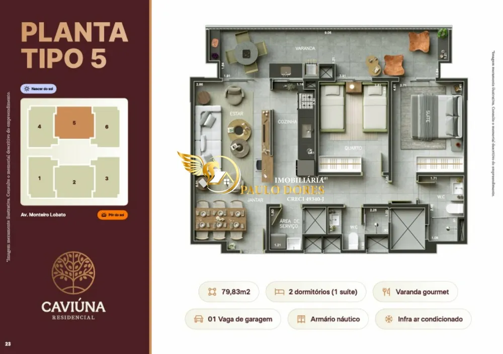 Apartamento, 2 quartos, 79 m² - Foto 12