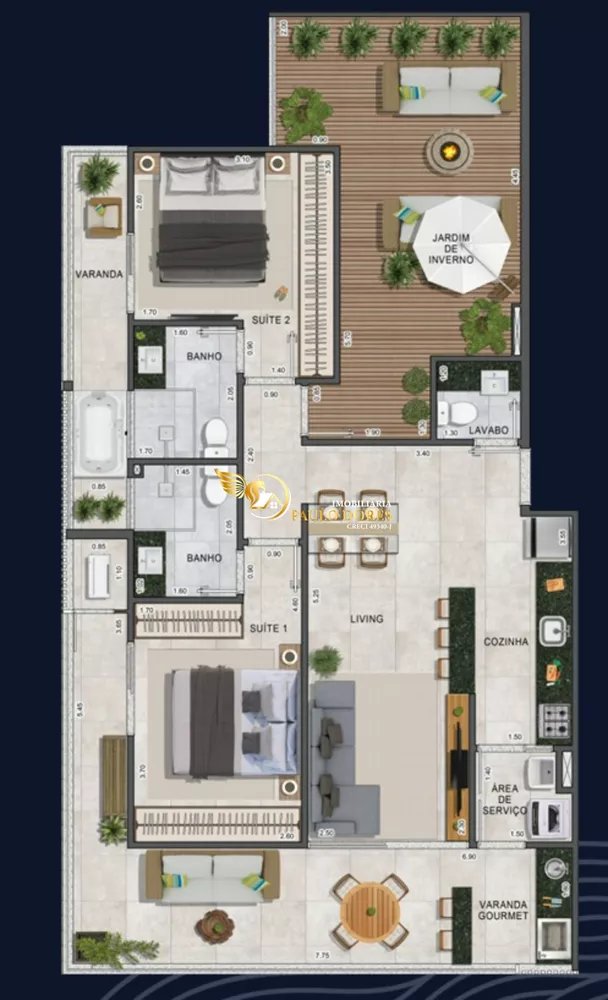 Apartamento, 2 quartos, 79 m² - Foto 4