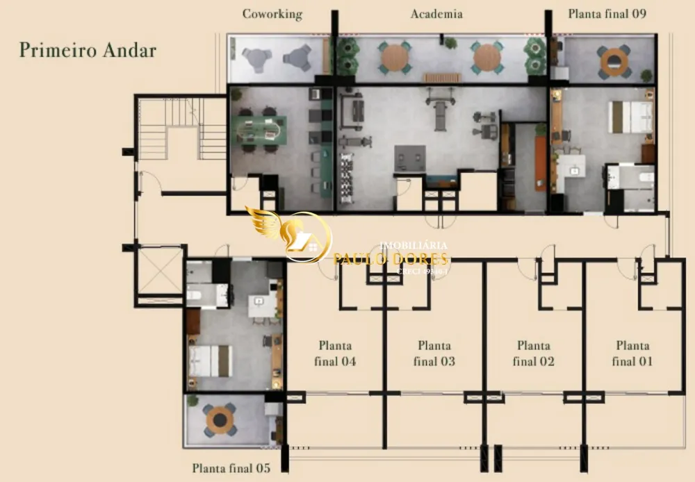 Apartamento, 1 quarto, 36 m² - Foto 12