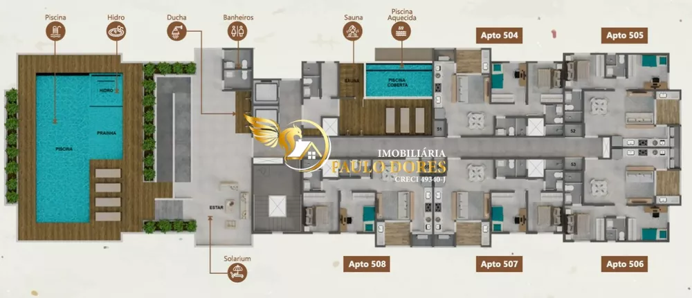 Apartamento, 2 quartos, 57 m² - Foto 1