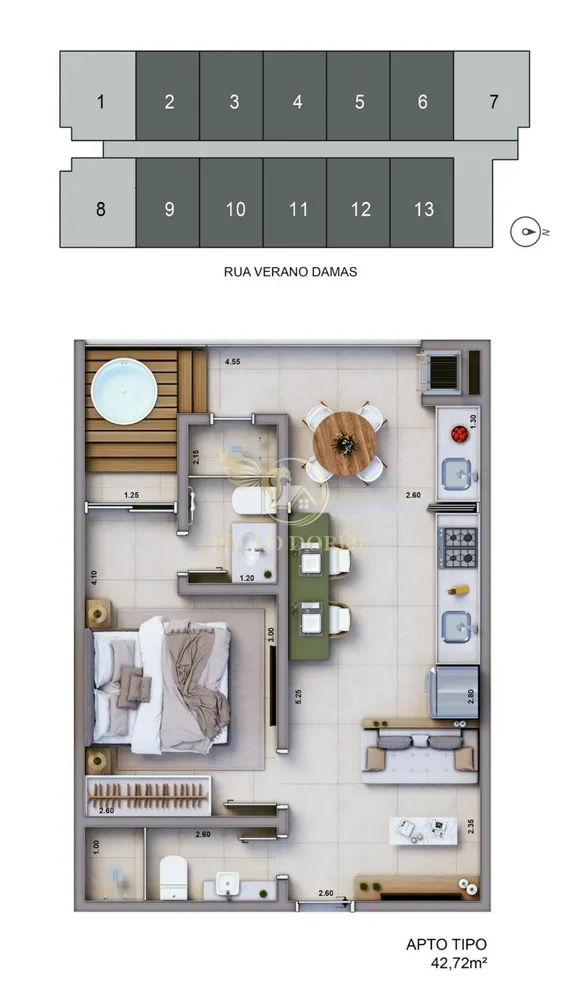 Apartamento, 1 quarto, 49 m² - Foto 10