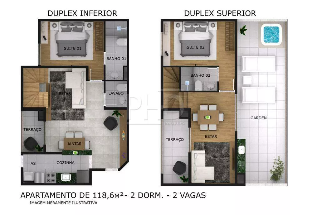 Apartamento à venda com 3 quartos, 84m² - Foto 2