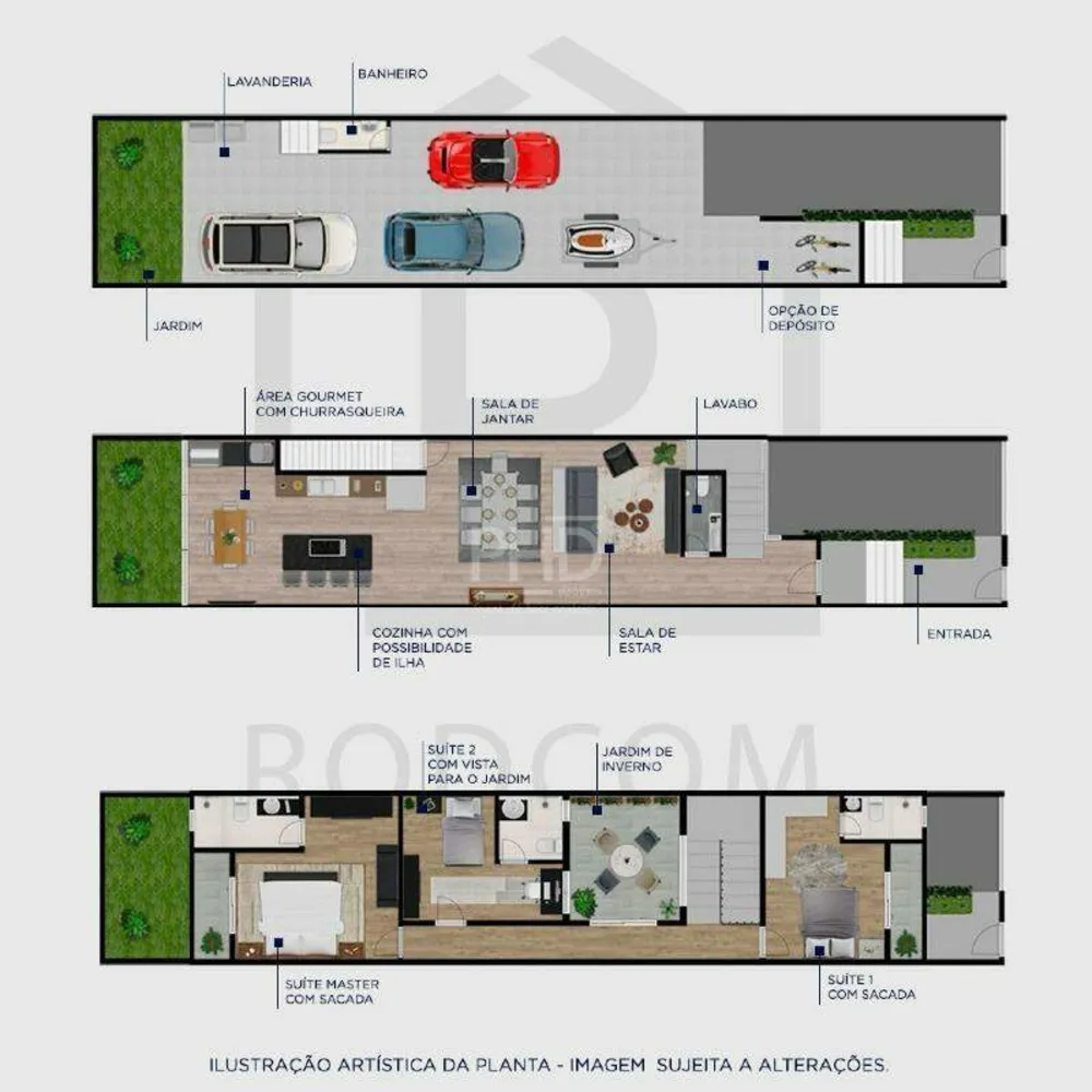 Sobrado, 3 quartos, 279 m² - Foto 3