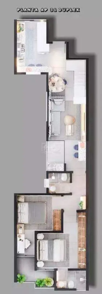 Cobertura, 3 quartos, 119 m² - Foto 3