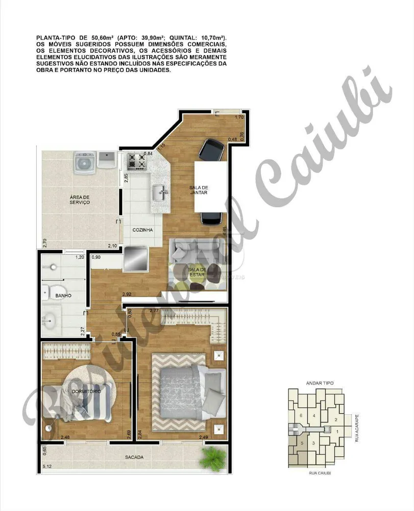 Apartamento, 2 quartos, 40 m² - Foto 13