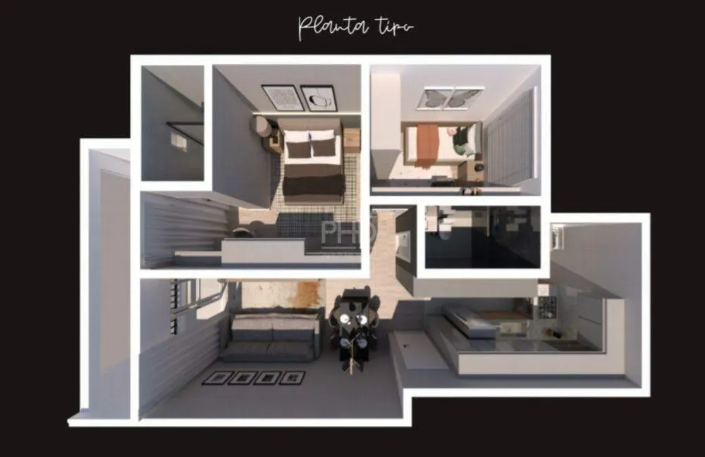 Apartamento, 2 quartos, 63 m² - Foto 1