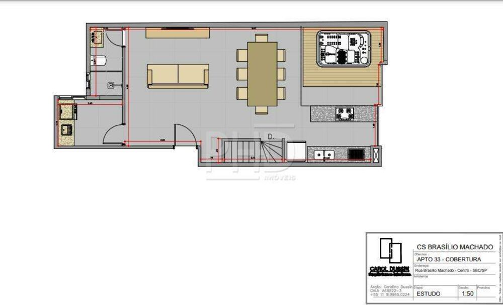 Cobertura, 3 quartos, 119 m² - Foto 1