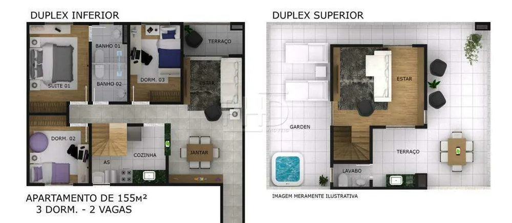 Cobertura, 3 quartos, 155 m² - Foto 10