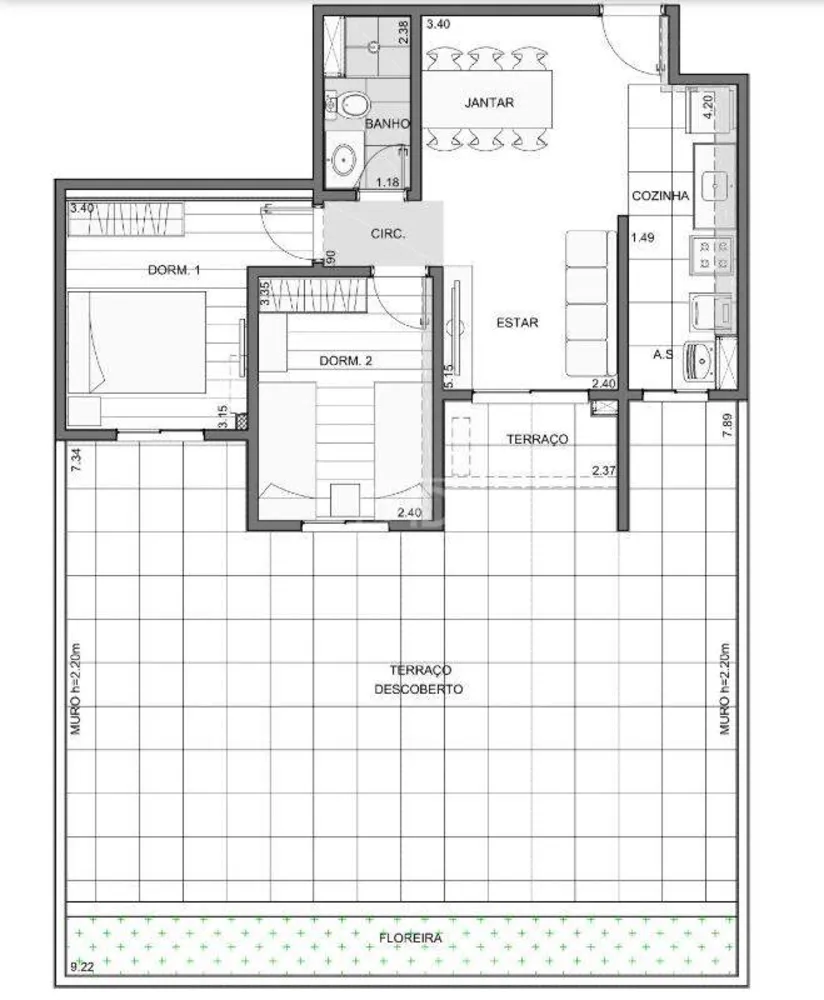 Apartamento, 2 quartos, 117 m² - Foto 10
