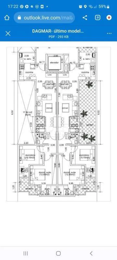 Cobertura, 2 quartos, 138 m² - Foto 3