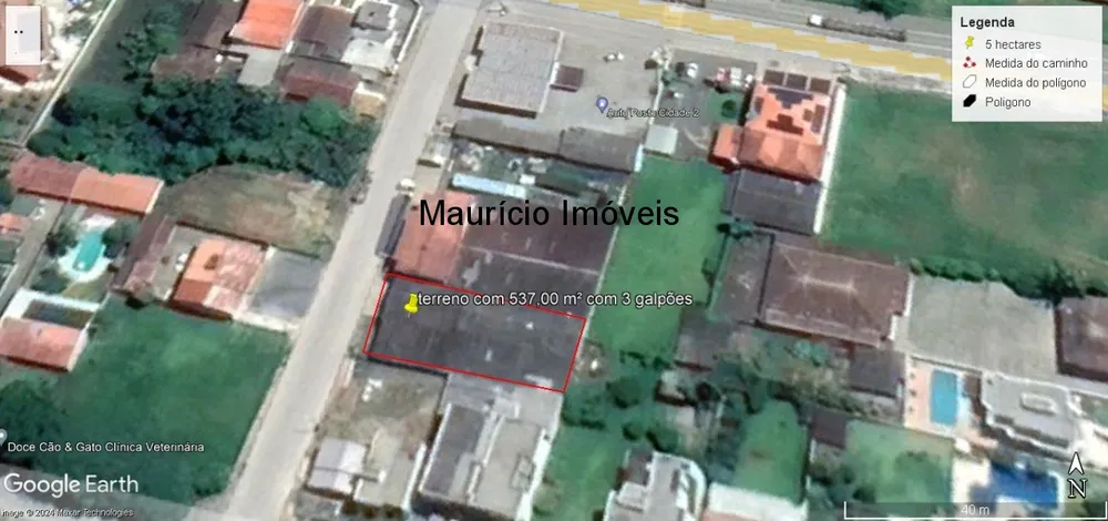 Depósito-Galpão, 512 m² - Foto 1