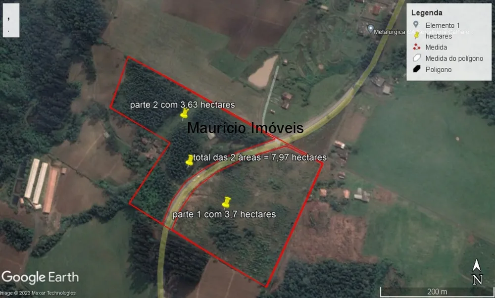 Sítio, 2 quartos, 8 hectares - Foto 1