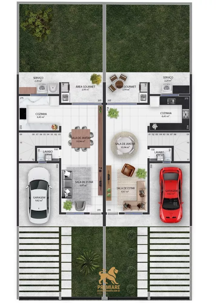 Sobrado, 3 quartos, 110 m² - Foto 2