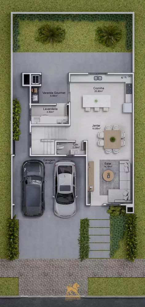 Casa de Condomínio, 3 quartos - Foto 4