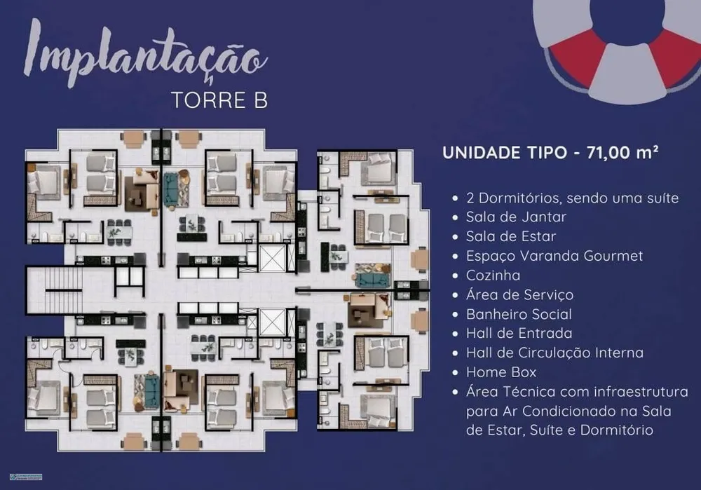 Apartamento, 2 quartos, 71 m² - Foto 12