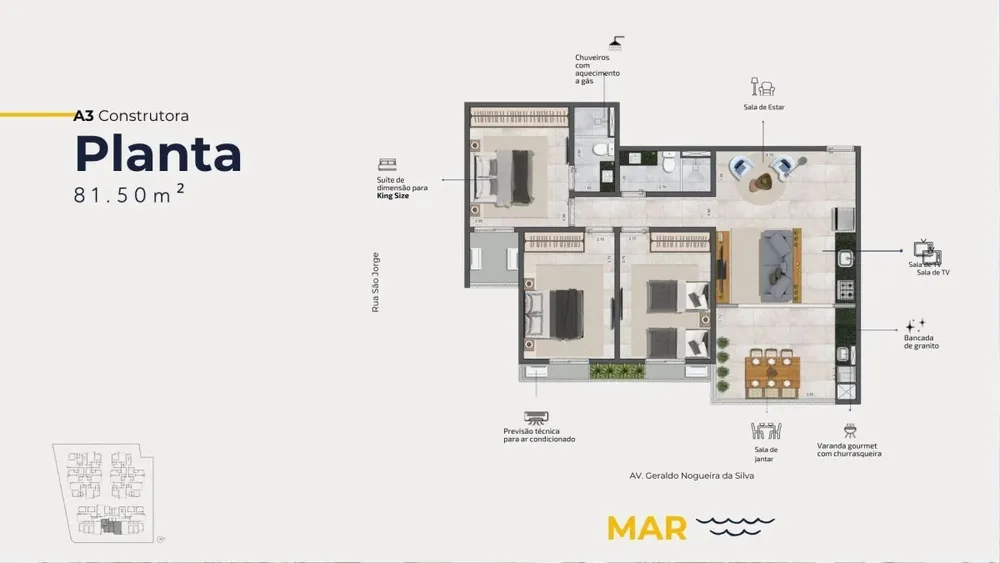 Apartamento, 3 quartos, 83 m² - Foto 13