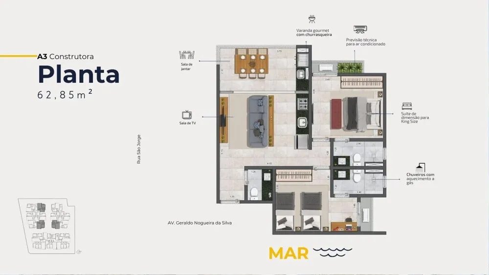 Apartamento, 3 quartos, 83 m² - Foto 10
