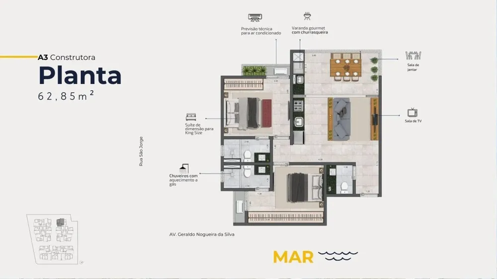Apartamento, 3 quartos, 83 m² - Foto 11