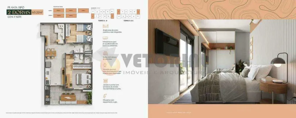 Apartamento, 1 quarto, 45 m² - Foto 12