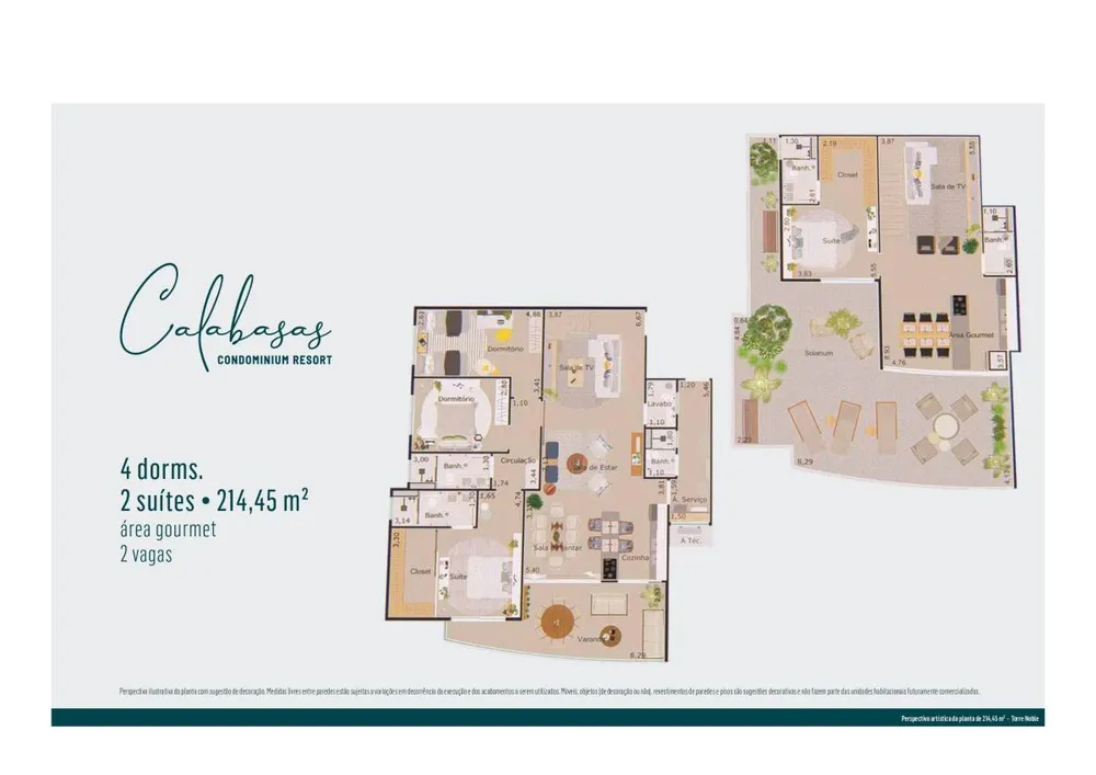 Apartamento, 3 quartos, 109 m² - Foto 2
