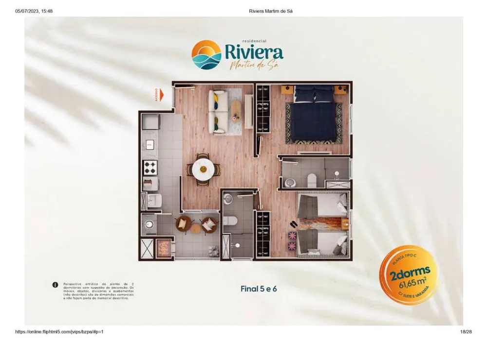 Apartamento, 2 quartos, 62 m² - Foto 10
