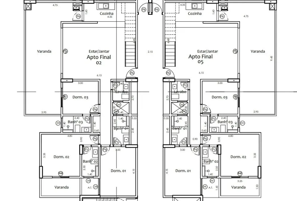 Cobertura, 4 quartos, 158 m² - Foto 12