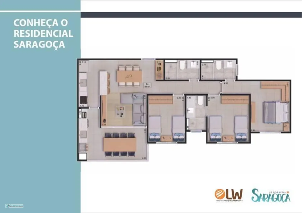 Apartamento, 3 quartos, 94 m² - Foto 11