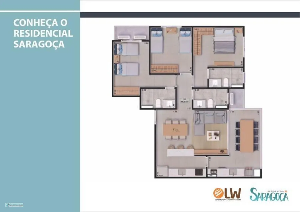 Apartamento, 3 quartos, 94 m² - Foto 10