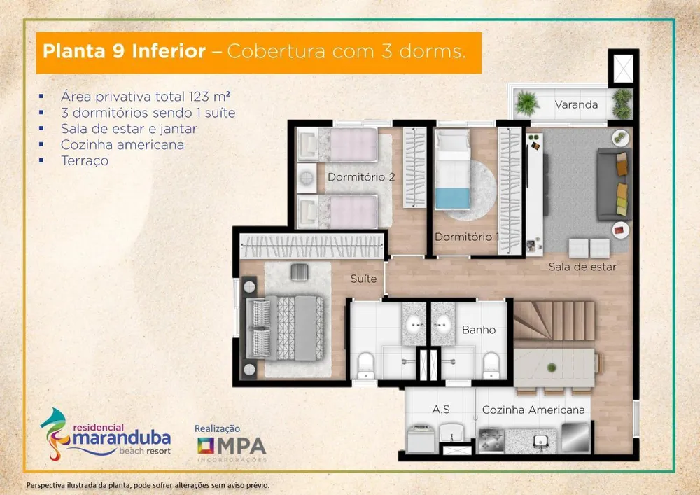 Apartamento, 3 quartos, 68 m² - Foto 10