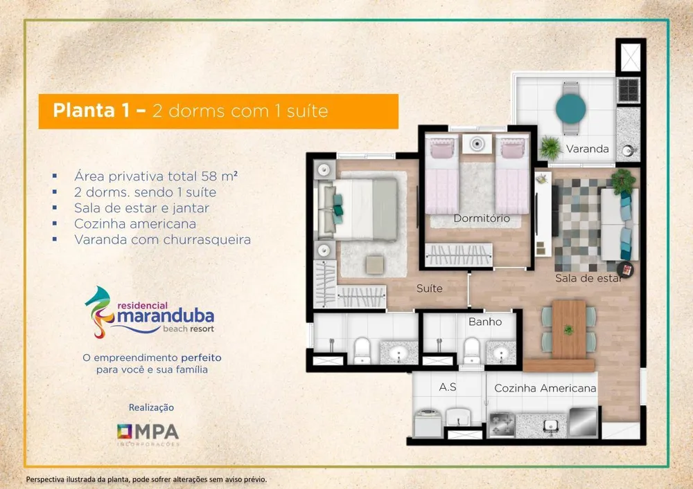 Apartamento, 3 quartos, 68 m² - Foto 8