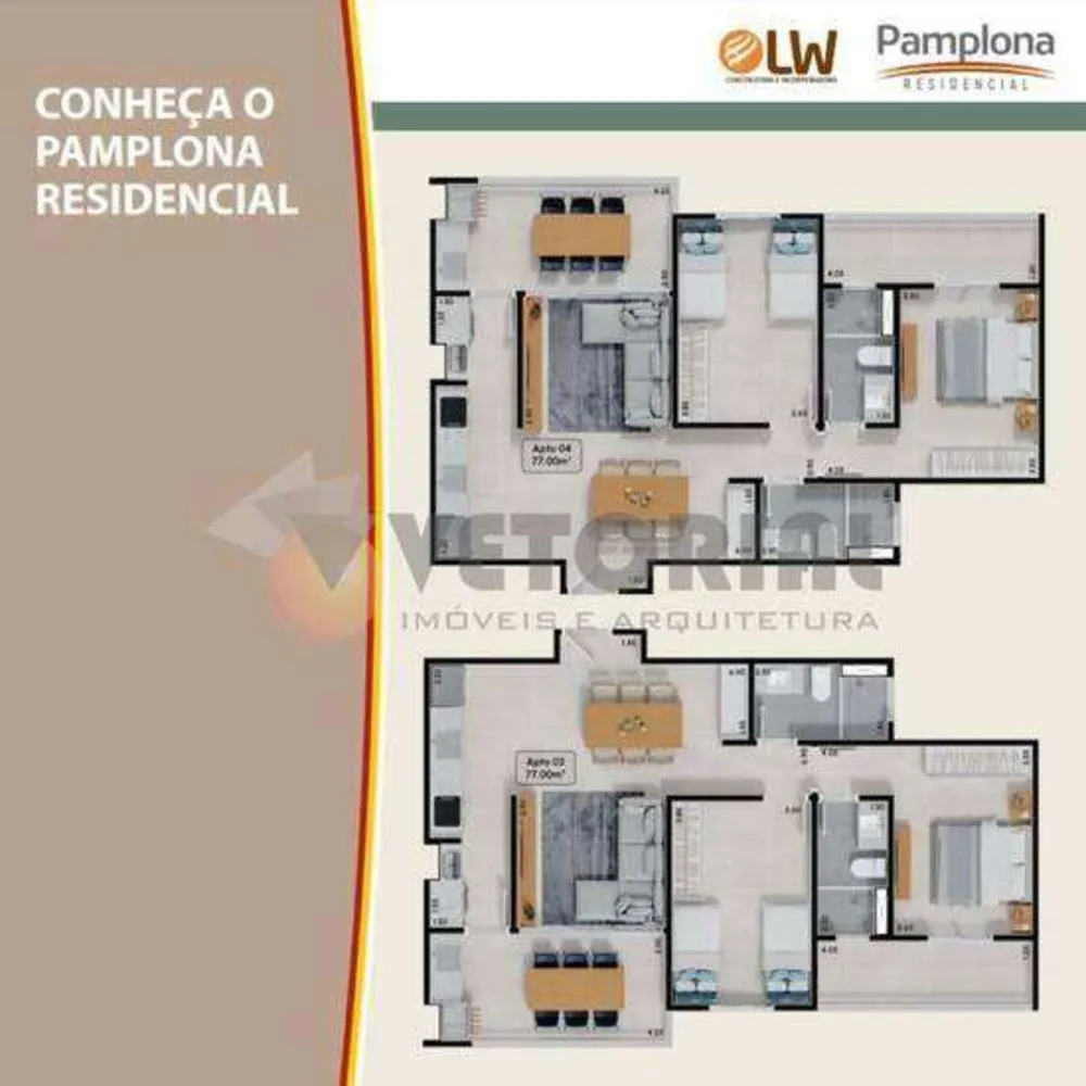 Apartamento, 2 quartos, 77 m² - Foto 4