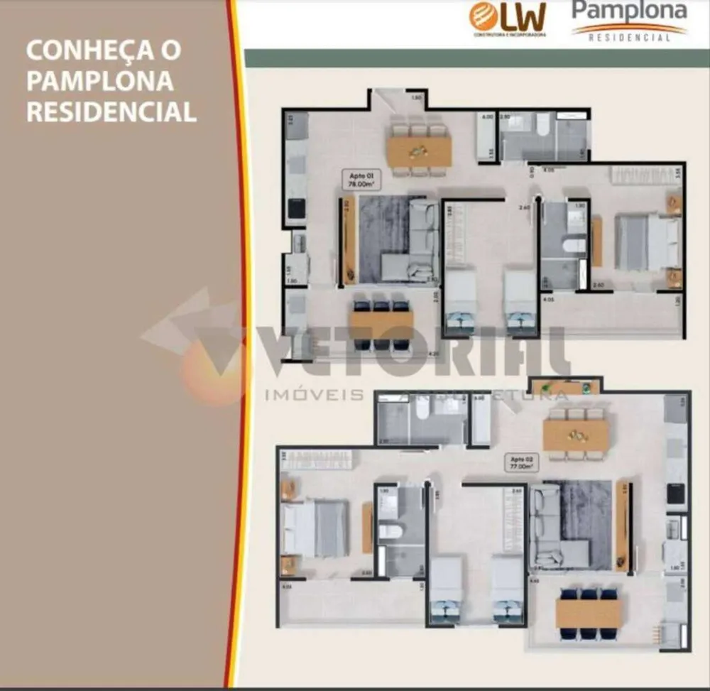 Apartamento, 2 quartos, 77 m² - Foto 9