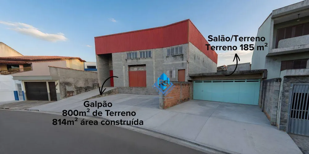 Depósito-Galpão, 999 m² - Foto 2