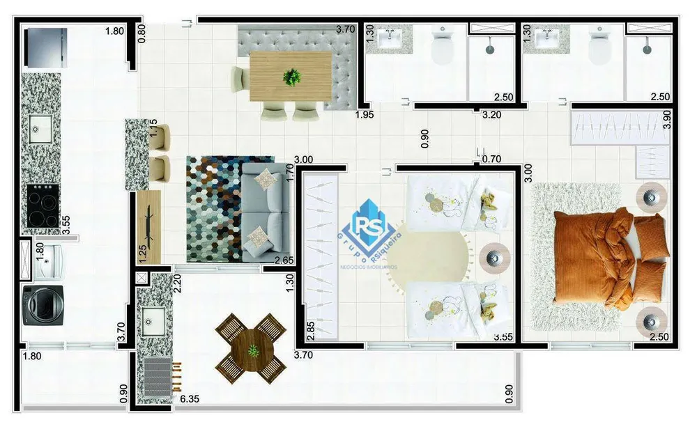 Apartamento, 2 quartos, 71 m² - Foto 24