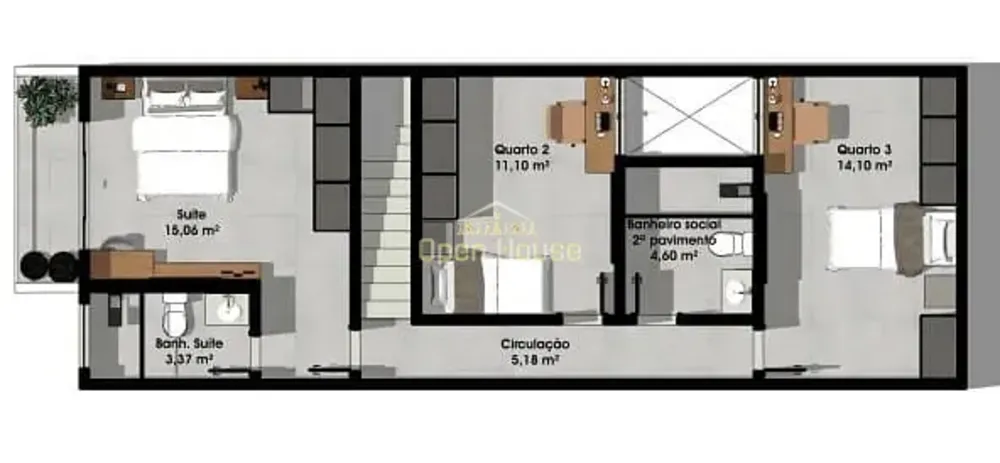 Casa, 4 quartos, 159 m² - Foto 5