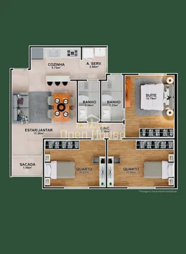 Apartamento, 3 quartos, 80 m² - Foto 6