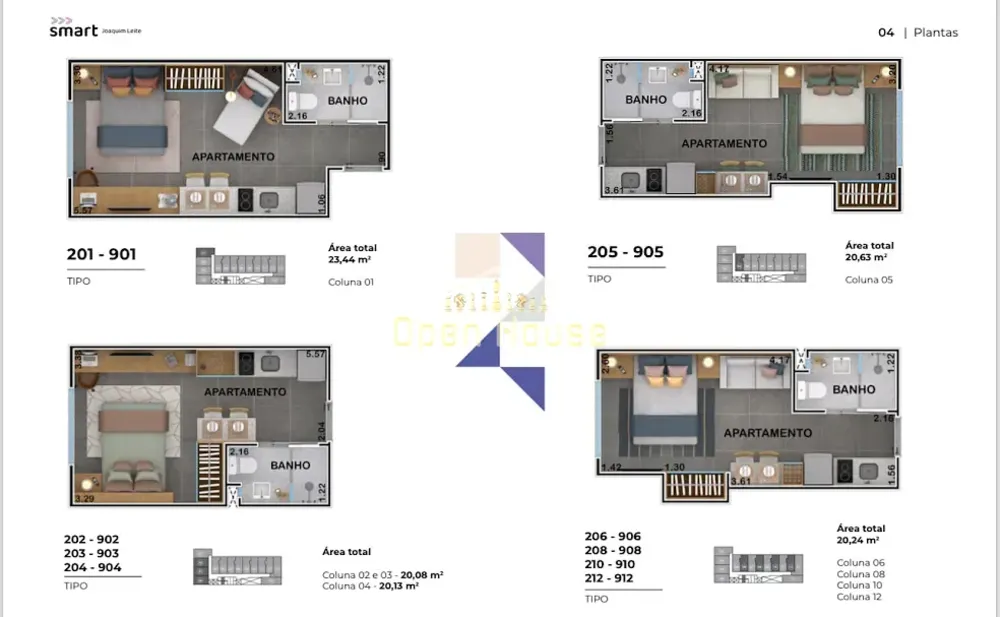 Flat/Apart Hotel, 1 quarto, 20 m² - Foto 10