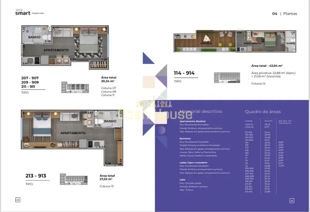 Flat/Apart Hotel, 1 quarto, 20 m² - Foto 13