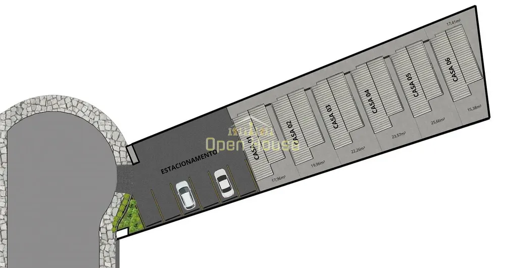Casa, 2 quartos, 70 m² - Foto 23