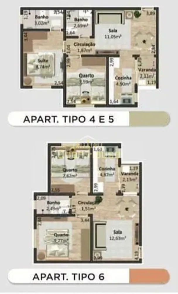 Apartamento, 2 quartos, 81 m² - Foto 4