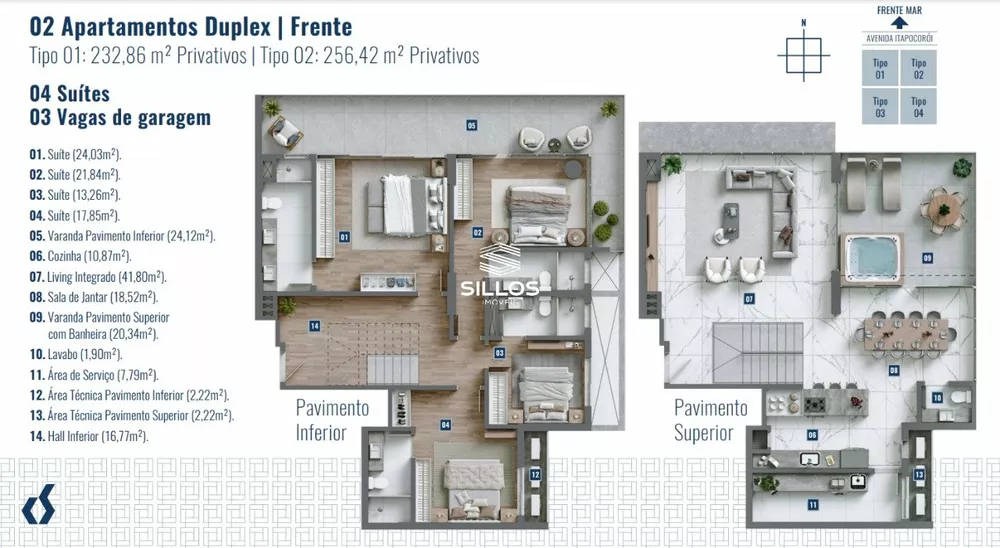 Apartamento, 4 quartos, 247 m² - Foto 3