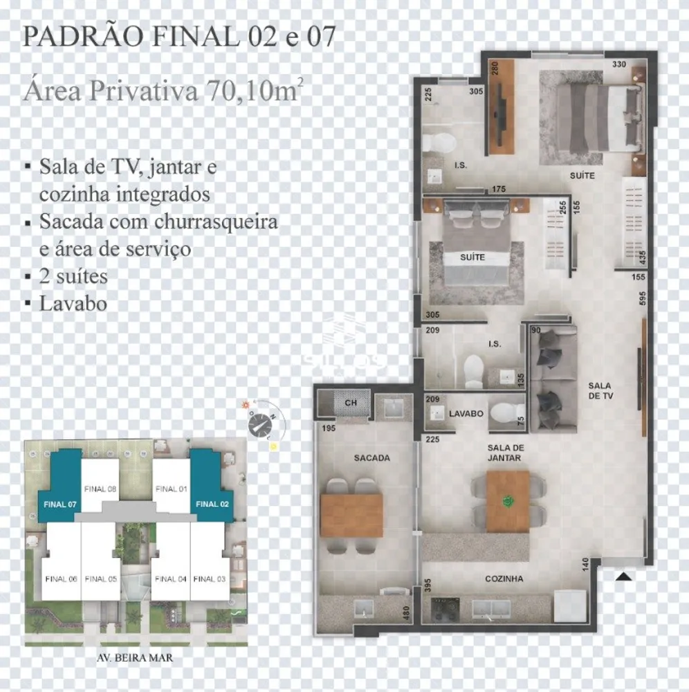 Apartamento, 2 quartos, 52 m² - Foto 6