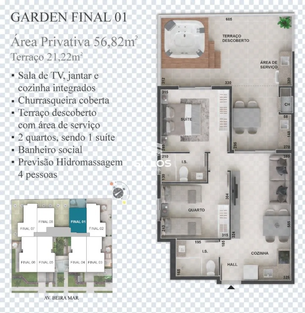 Apartamento, 2 quartos, 52 m² - Foto 7