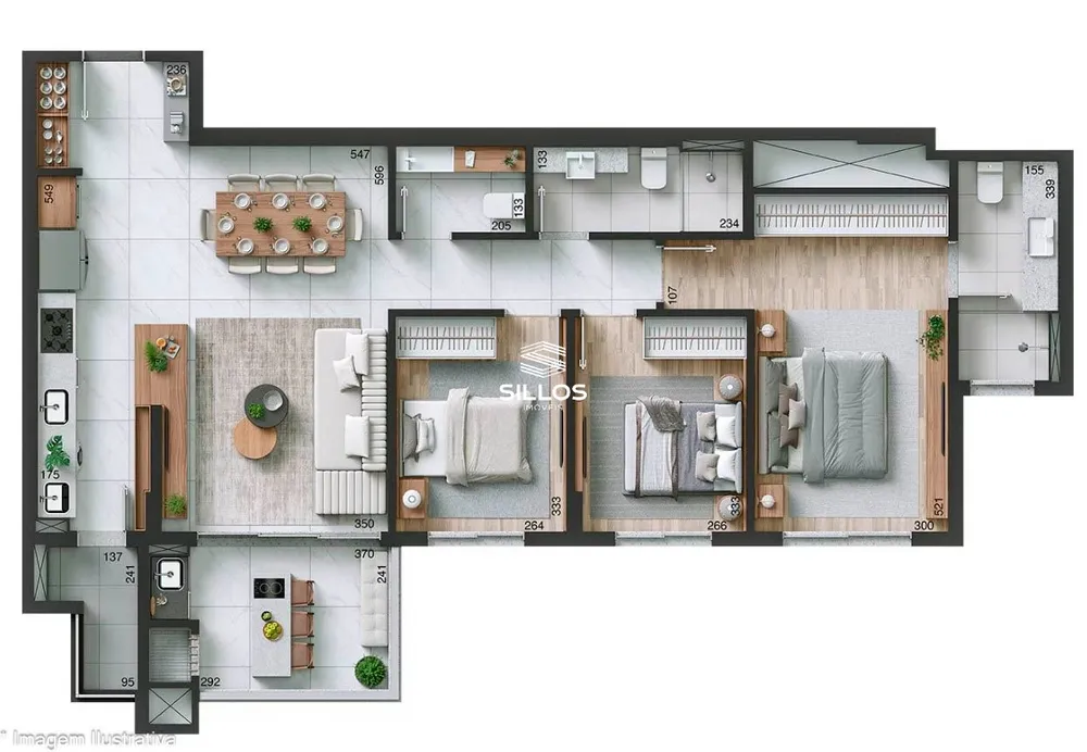Apartamento, 3 quartos, 146 m² - Foto 11