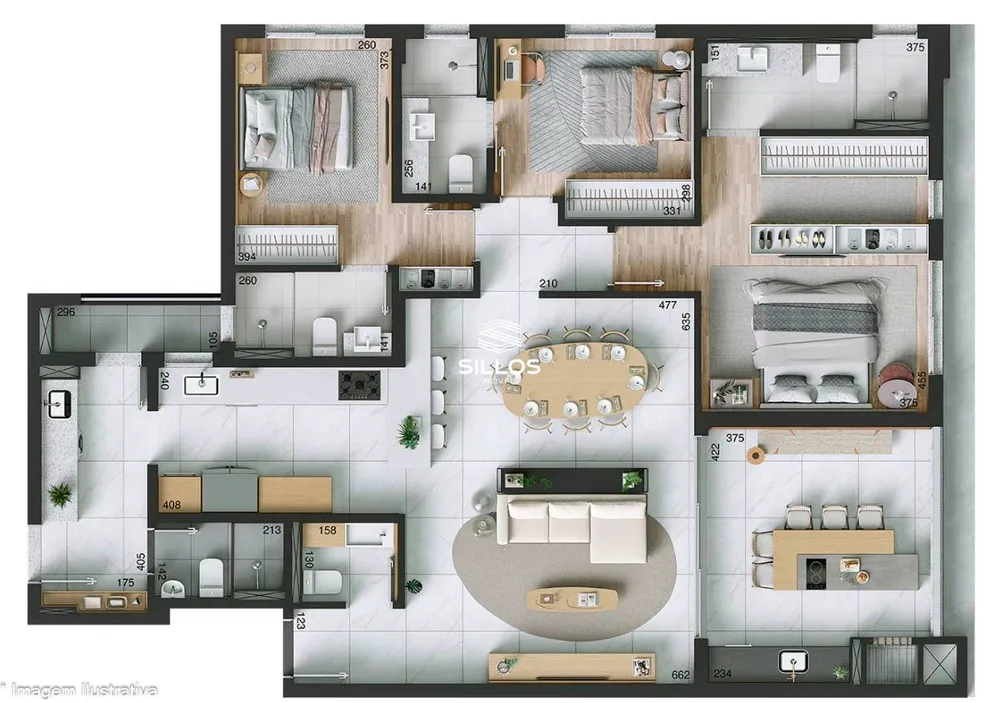 Apartamento, 3 quartos, 146 m² - Foto 10