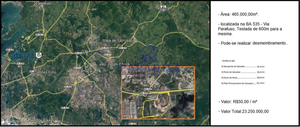 Terreno, 42 hectares - Foto 1