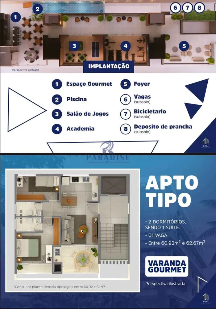 Apartamento, 2 quartos, 60 m² - Foto 5