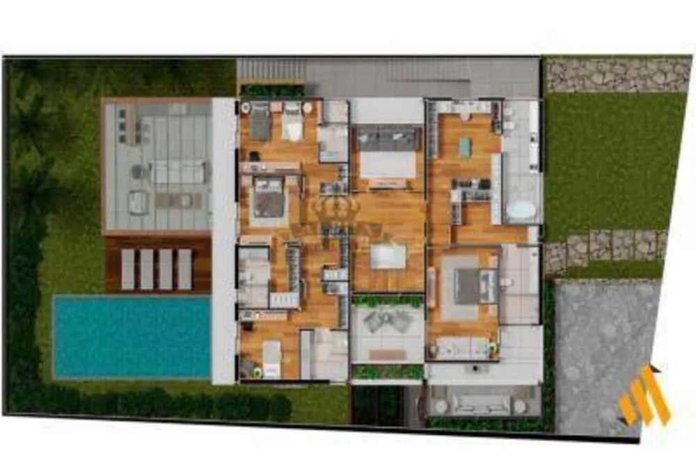 Casa de Condomínio, 6 quartos - Foto 11