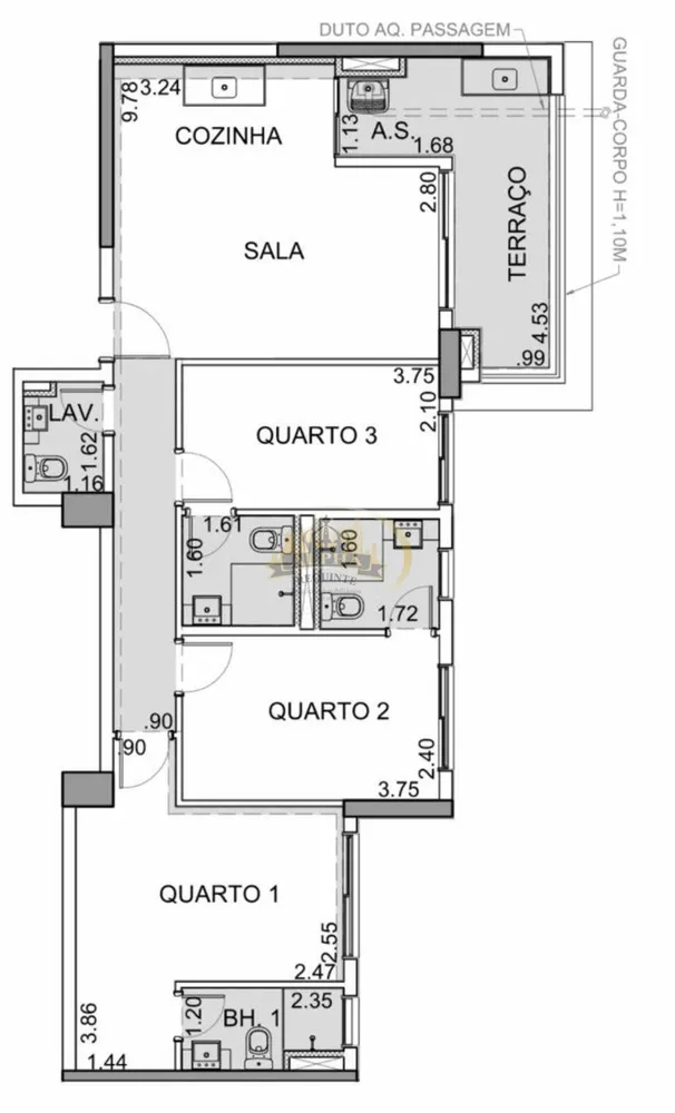 Apartamento, 3 quartos, 86 m² - Foto 16